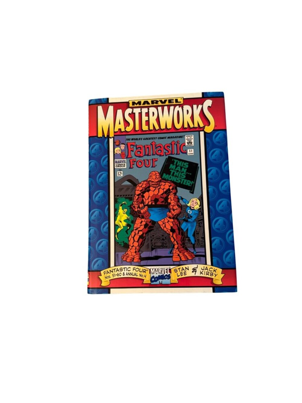 Marvel Masterworks Fantastic Four Graphic Novel Hardcover By Stan Lee & Jack Kir